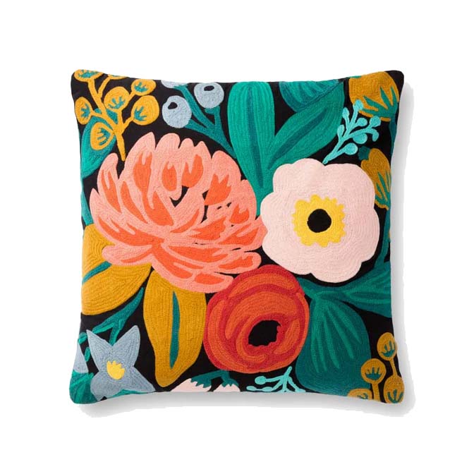 Large sale floral cushions