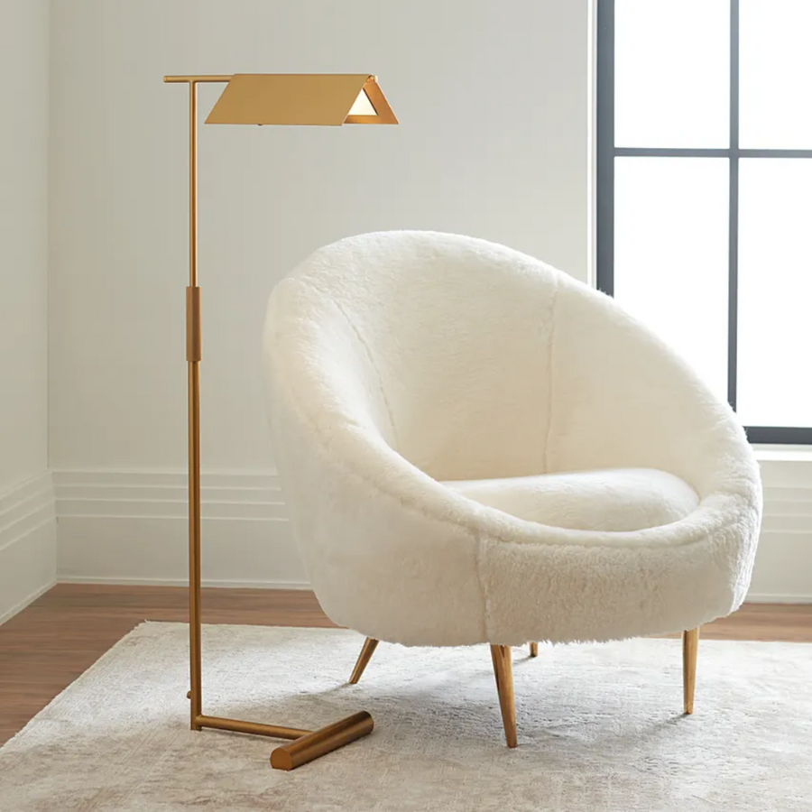 Foles Floor Lamp Brass