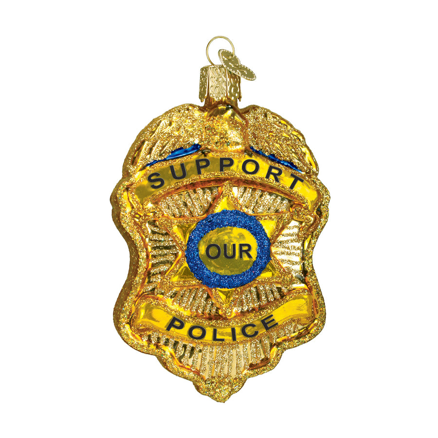 Police Badge Ornament