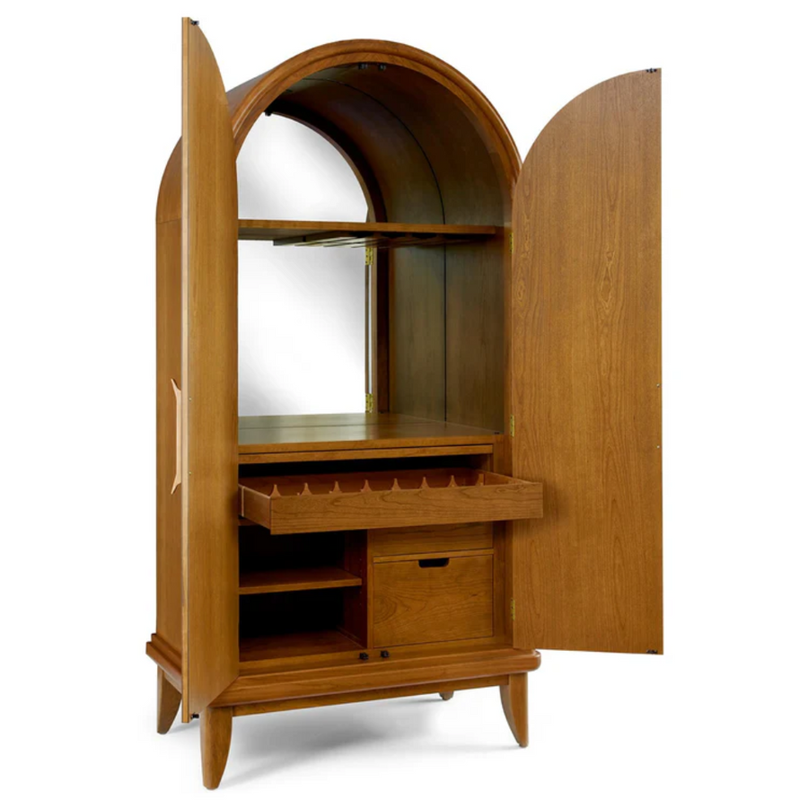 Martine Arched Bar Cabinet