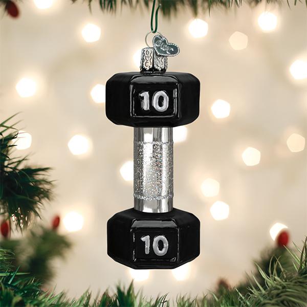 Dumbbell Ornament