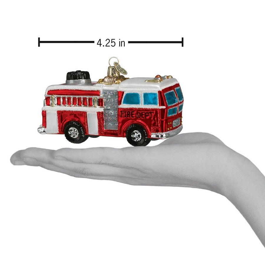 Fire Truck Ornament