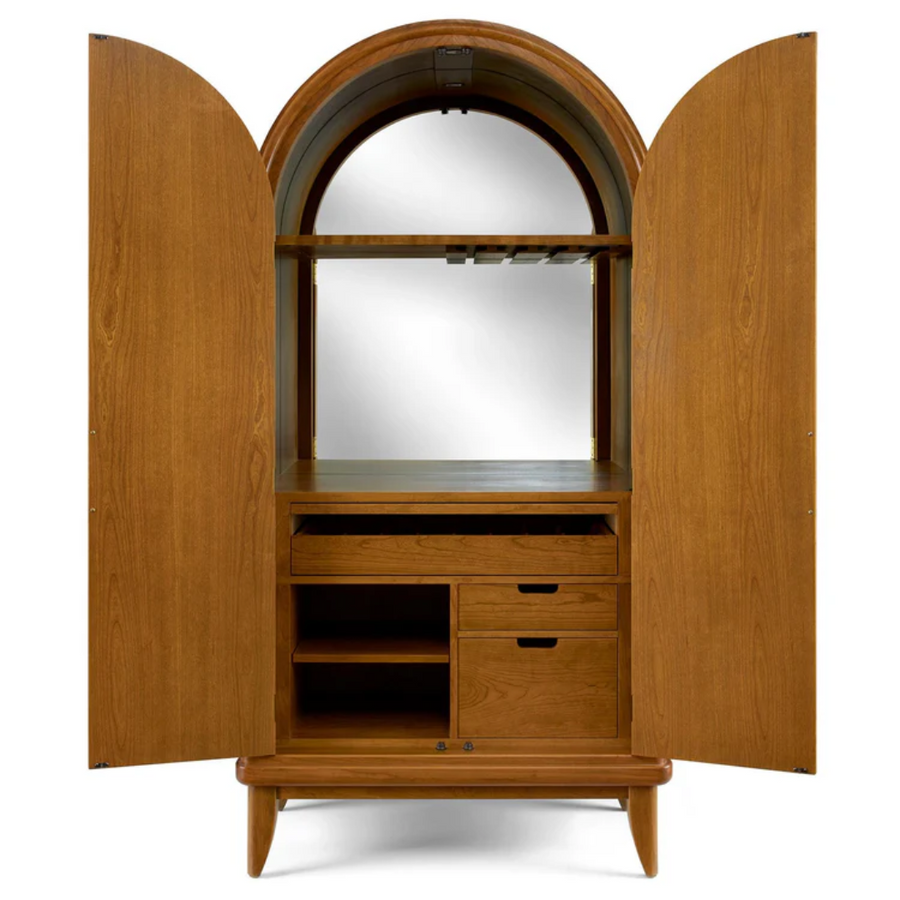 Martine Arched Bar Cabinet