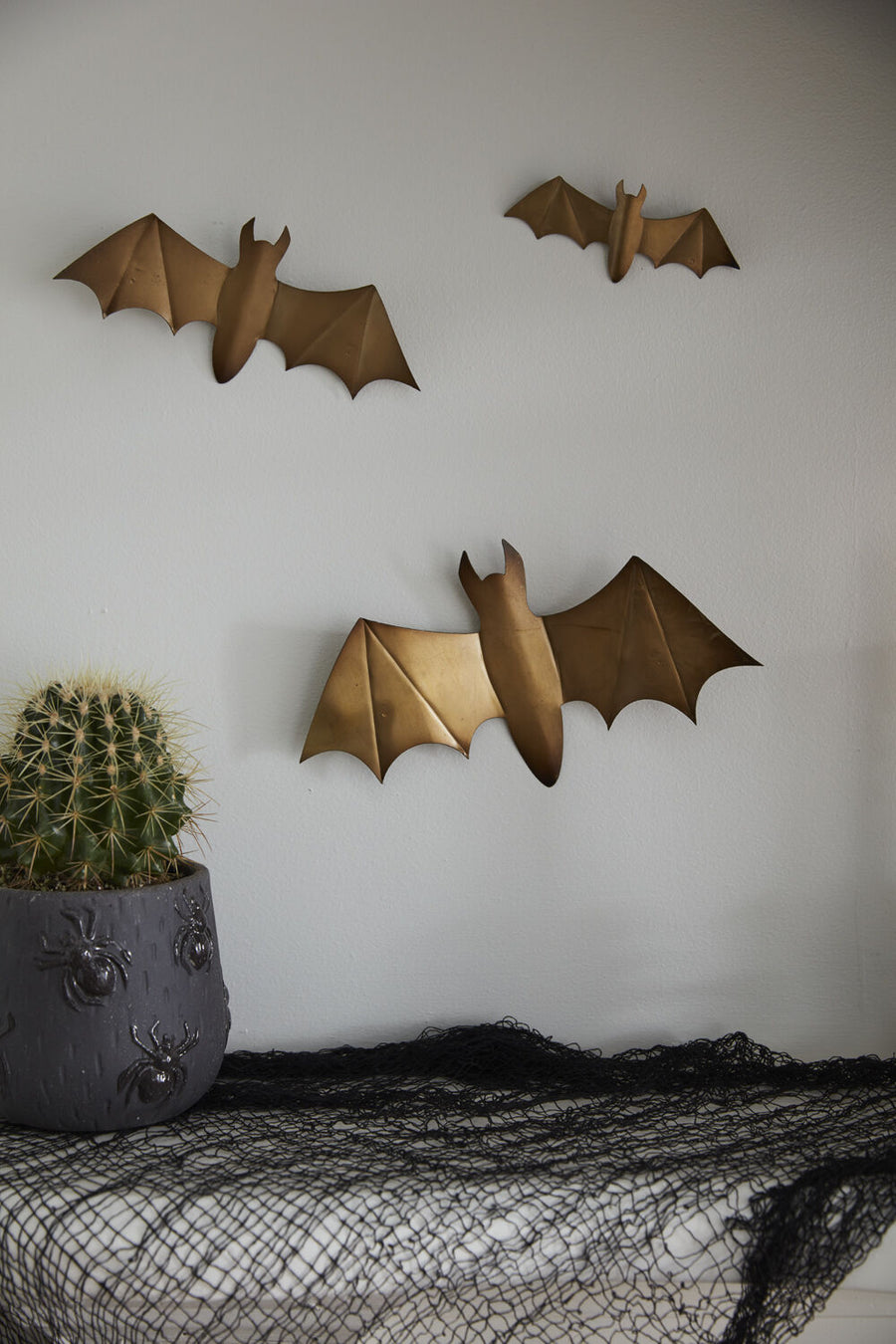 Winged Bat Wall Decor, Set of 3