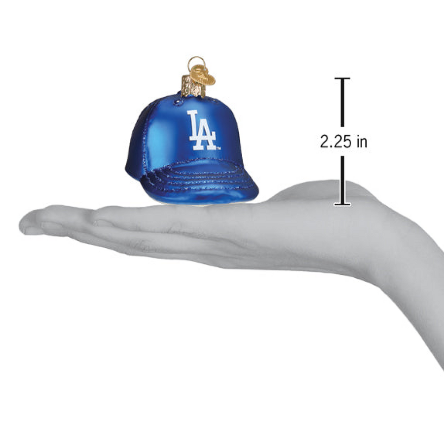 Dodgers Baseball Cap Ornament