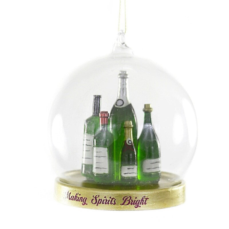 Making Spirits Bright Globe Ornament