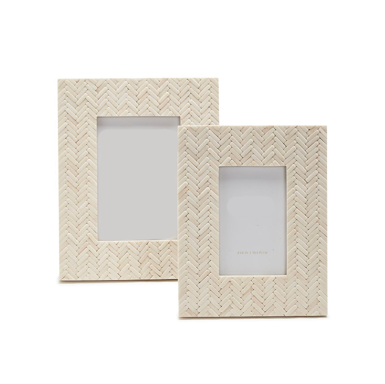 Basketweave Pattern Photo Frame