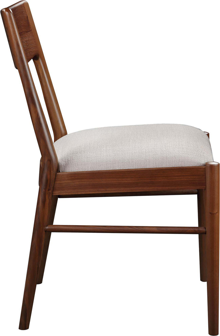 Walnut Grove Fabric Armless Chair