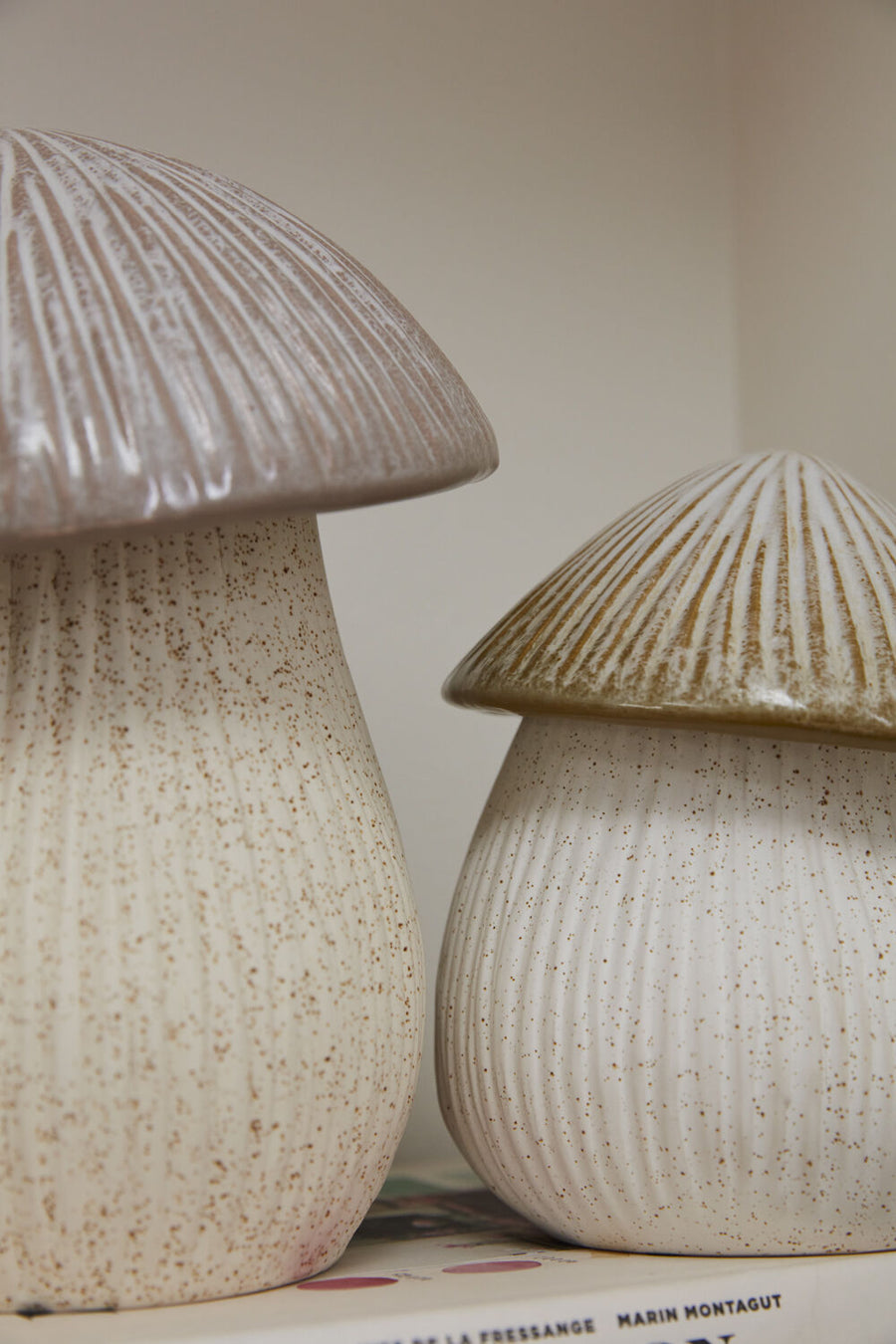 Capped Mushroom Canisters