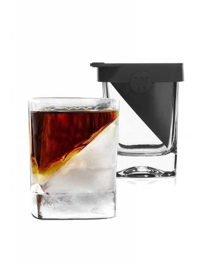 Whiskey Wedge Single Glass