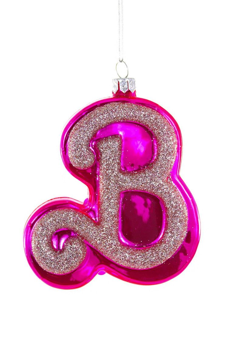 Pink B (Barbie) Ornament