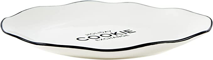 Cookie Exchange Ceramic Plate