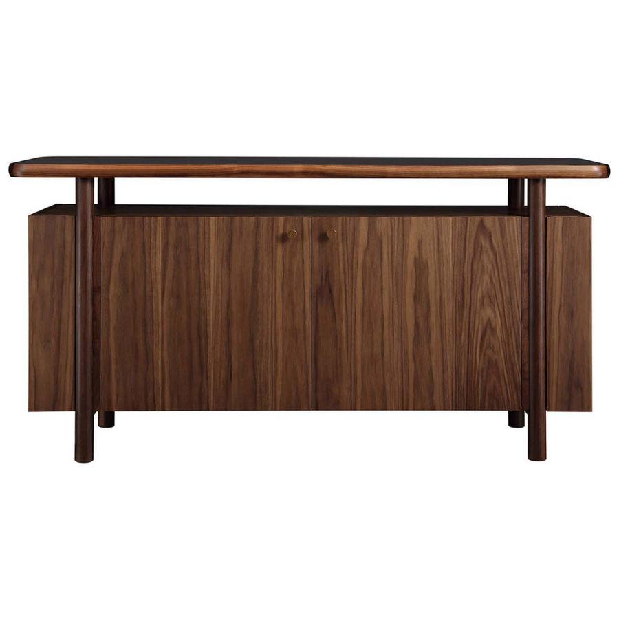 Walnut Grove Credenza Wood Top