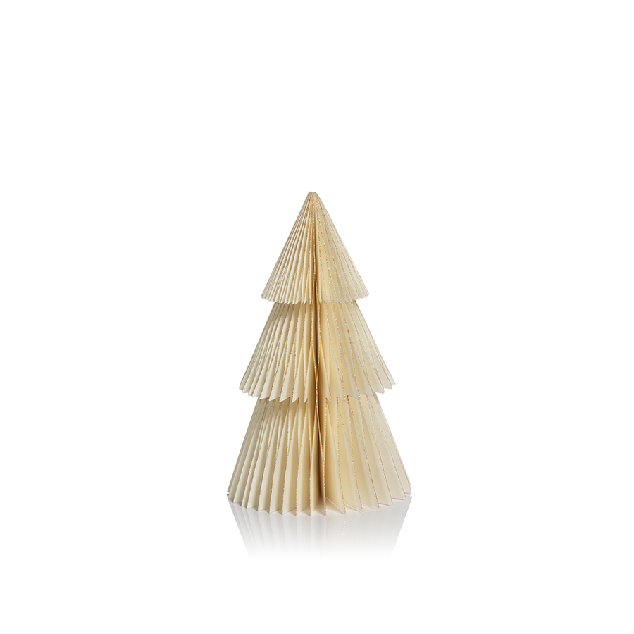 Wish Paper Deco Tabletop Tree 9" Gold