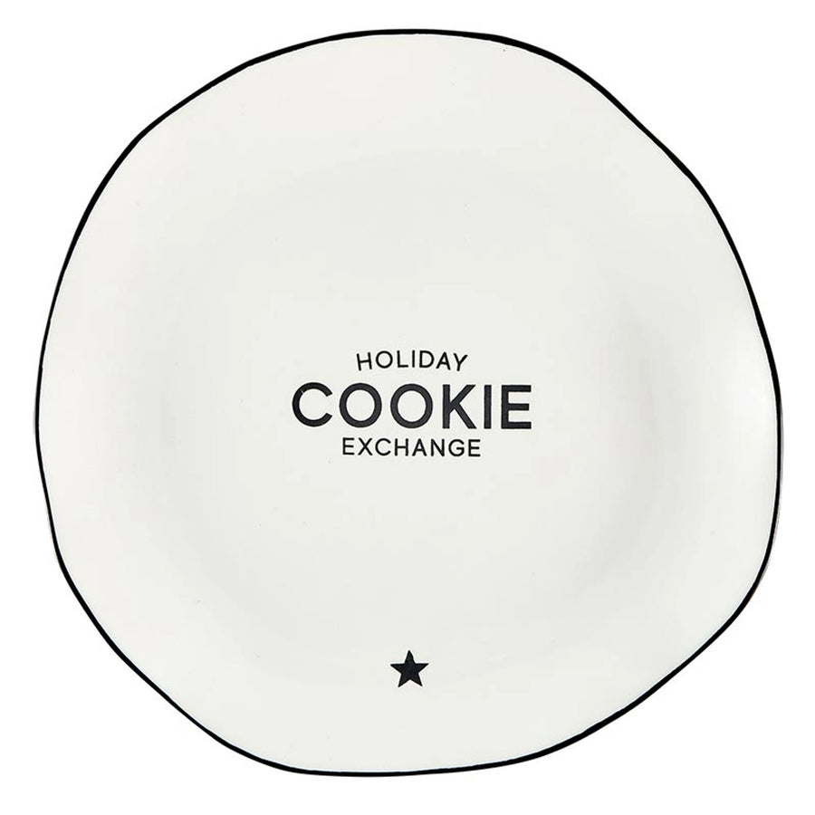 Cookie Exchange Ceramic Plate